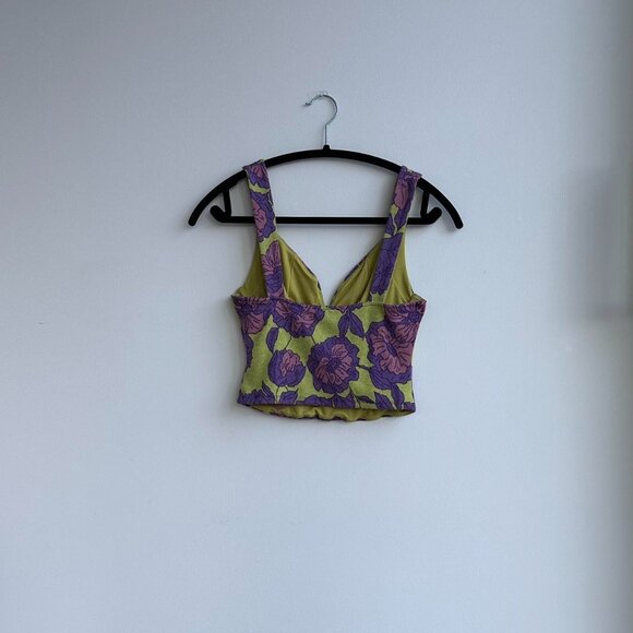 Zara sleeveless floral corset - Picture 3 of 6